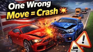 One Wrong Move = Crash 💥 | - Car Game - 3D Driving Class 2026 screenshot 4