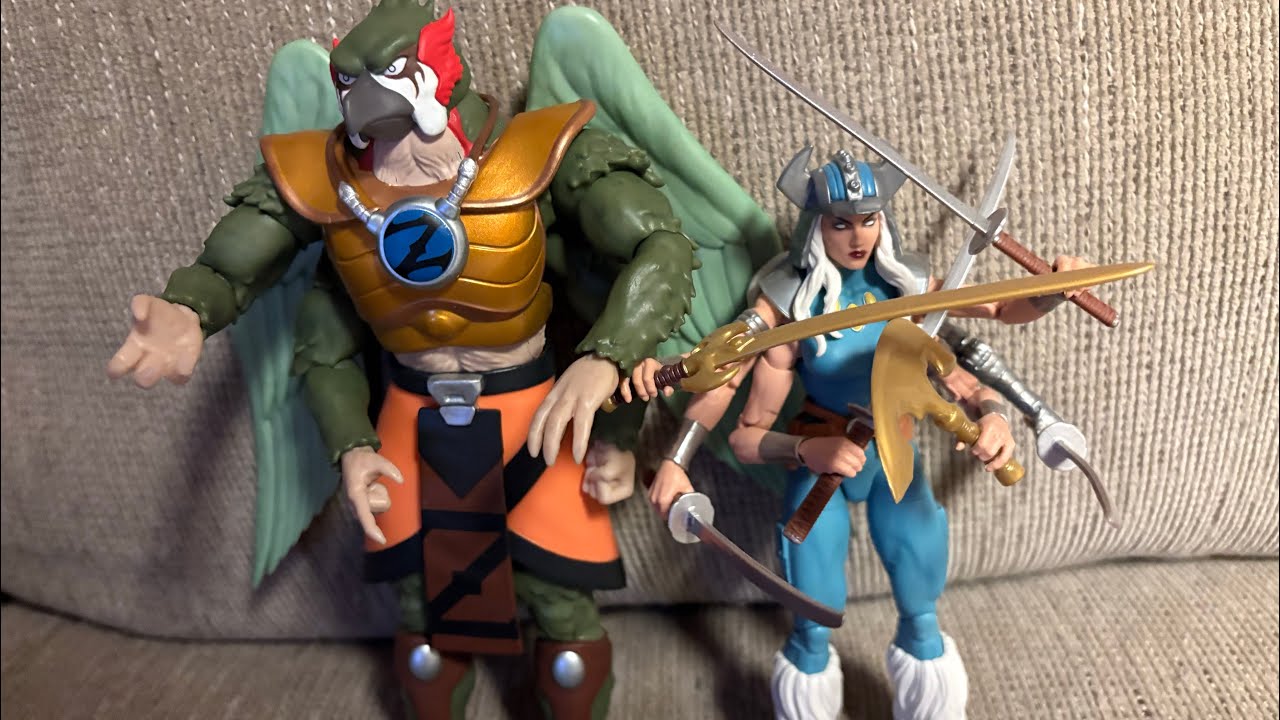 Super7 ~ ThunderCats ~ ULTIMATES! 🦜 Zaxx 🪄🦅 - YouTube