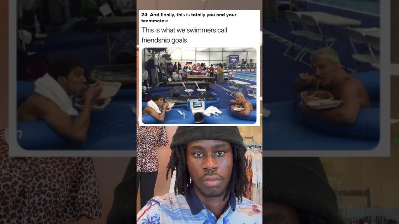 This is peak athlete bonding