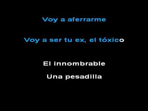 Karaoke - El Toxico - Grupo Firme Ft Carin Leon - YouTube