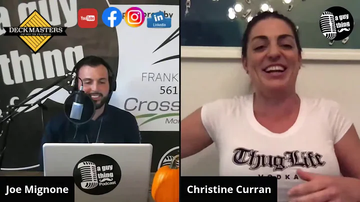A Guy Thing Podcast LIVE! w/ Christine Curran