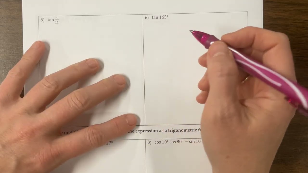 9D Sum and Difference Identities