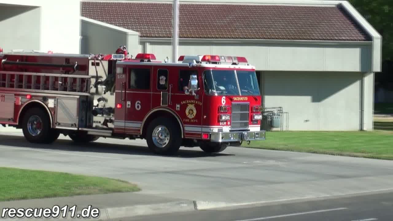 Engine 6 Sacramento Fire department YouTube