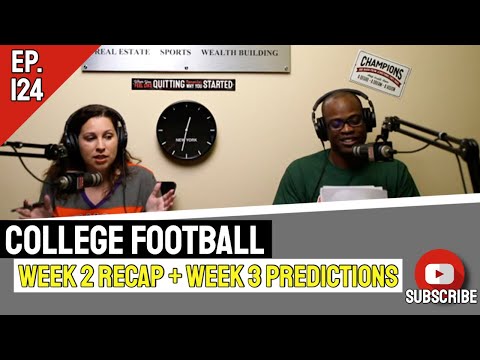College Football Week 2 Recap + Week 3 Predictions | EP 124 | YMA Nation Podcast College Football Week 2 Recap + Week 3 Predictions | EP 124 | YMA Nation Podcast Thumbnail