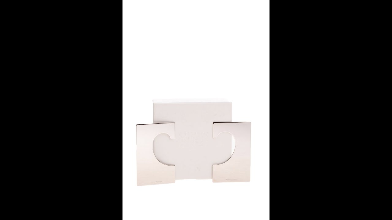MAISON MARGIELA Rectangle Earrings | Poppri Fashion Auctions | Shop Now ➞ Link in Comments