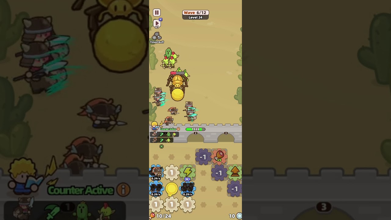 Full Video of Level 24. Gear Defenders. 