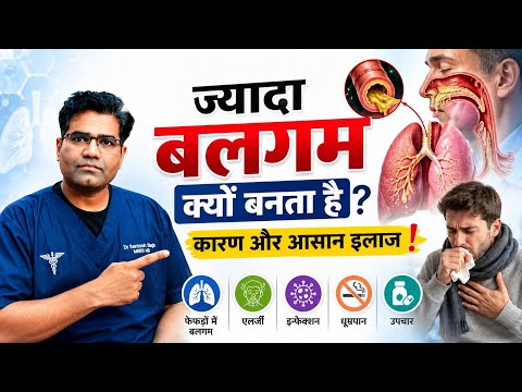ज्यादा बलगम क्यों बनता है? जानिए कारण और आसान इलाज..