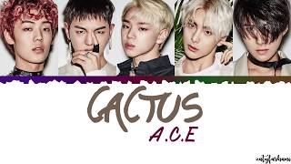 A.C.E (에이스) - CACTUS (선인장) Lyrics [Color Coded_Han_Rom_Eng]