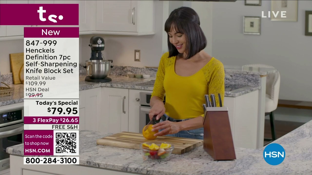 Henckels Definition 7piece SelfSharpening Knife Block Set