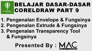 Belajar Dasar-Dasar CorelDRAW Untuk Pemula (Part 9)