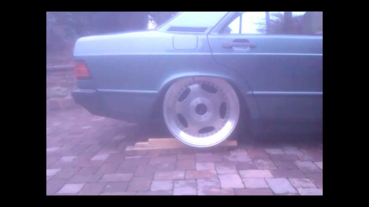 Mercedes 190 air ride W201 bagged YouTube