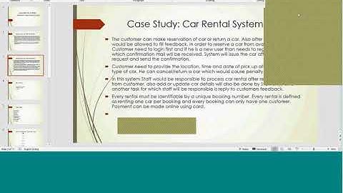 WILP Object Oriented Analysis and design ( OOAD ) Lecture 9 - Car Rental System