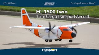 E-flite® EC-1500 Twin 1.5m PNP & BNF® Basic