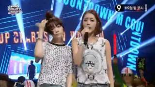 130725 MC Girls Day Minah Hyeri cut 2