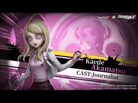 Kaede Akamatsu Gameplay! Got her at 39 pulls! | Journalist Gameplay | Identity V