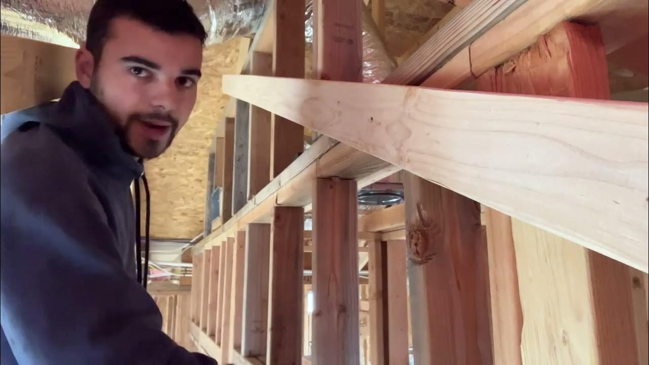 How to Prepare Framing for Sheetrock with Nailers YouTube