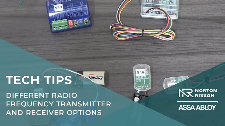 Different radio frequency transmitter and receiver...