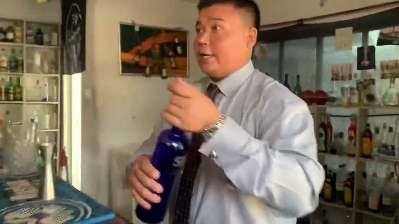 Cocktail workshop Flair bartenders from Butwal