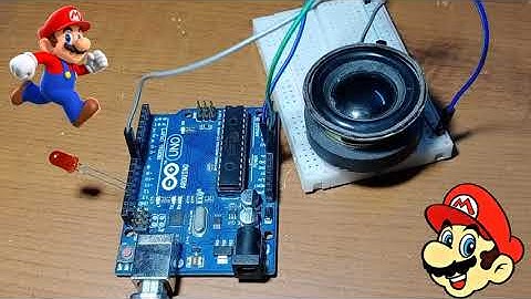 Super Mario Bros Theme Music Using Arduino Uno