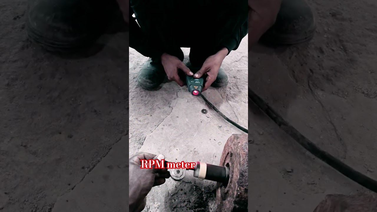 RPM testing of induction motor 10 HP