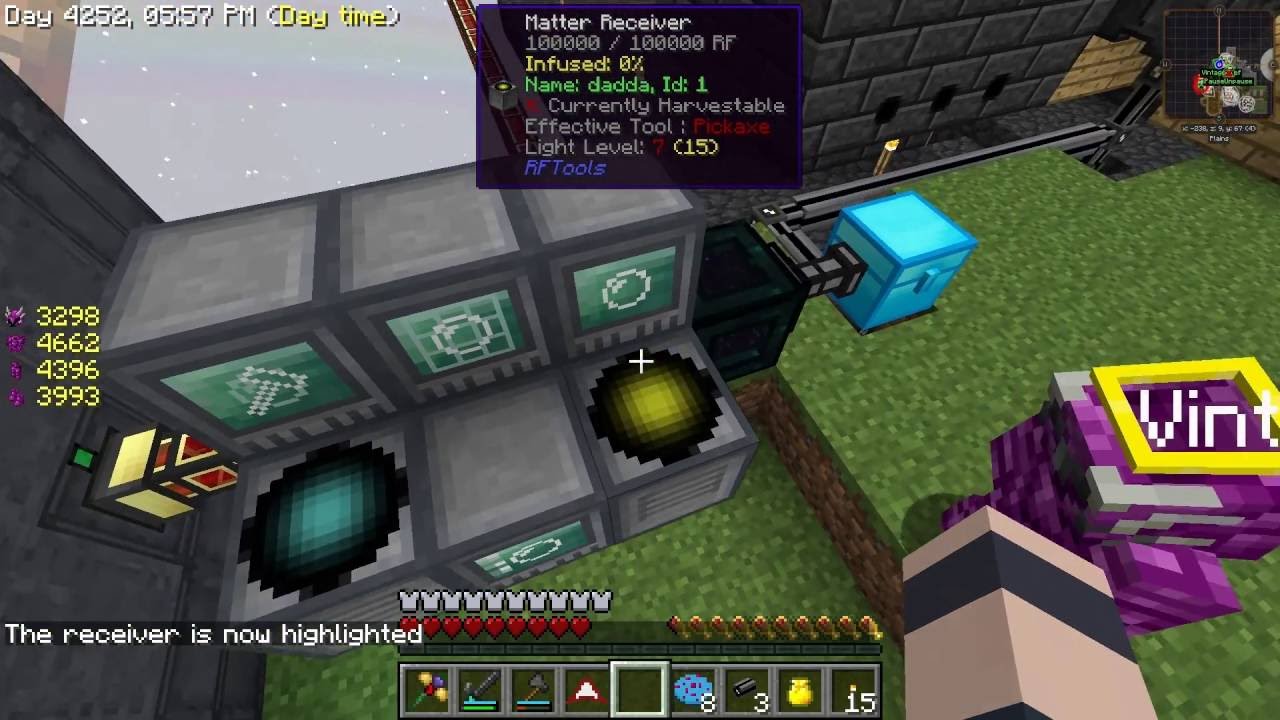 games people play Minecraft - Sky Factory #58: RFTools Dimensions