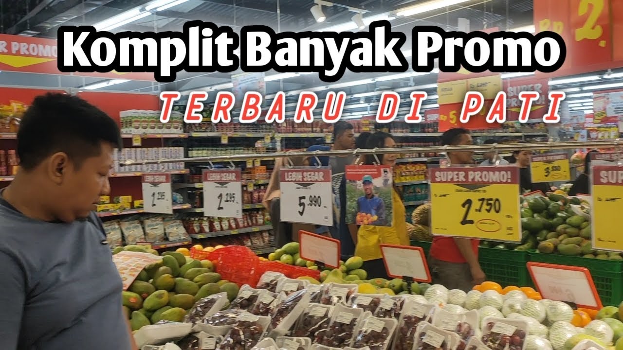 Jalan-jalan Belanja Di Super Indo Yang Ada Di Pati