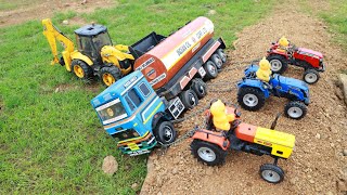 TATA Dumper Truck Accident Pulling Out Eicher Swaraj Mahindra Tractor ? TATA Tipper Accident ? CSToy