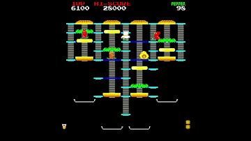 BURGER TIME 漢堡世界 バーガータイム DATA EAST 1982 街機 大型電玩 ARCADE
