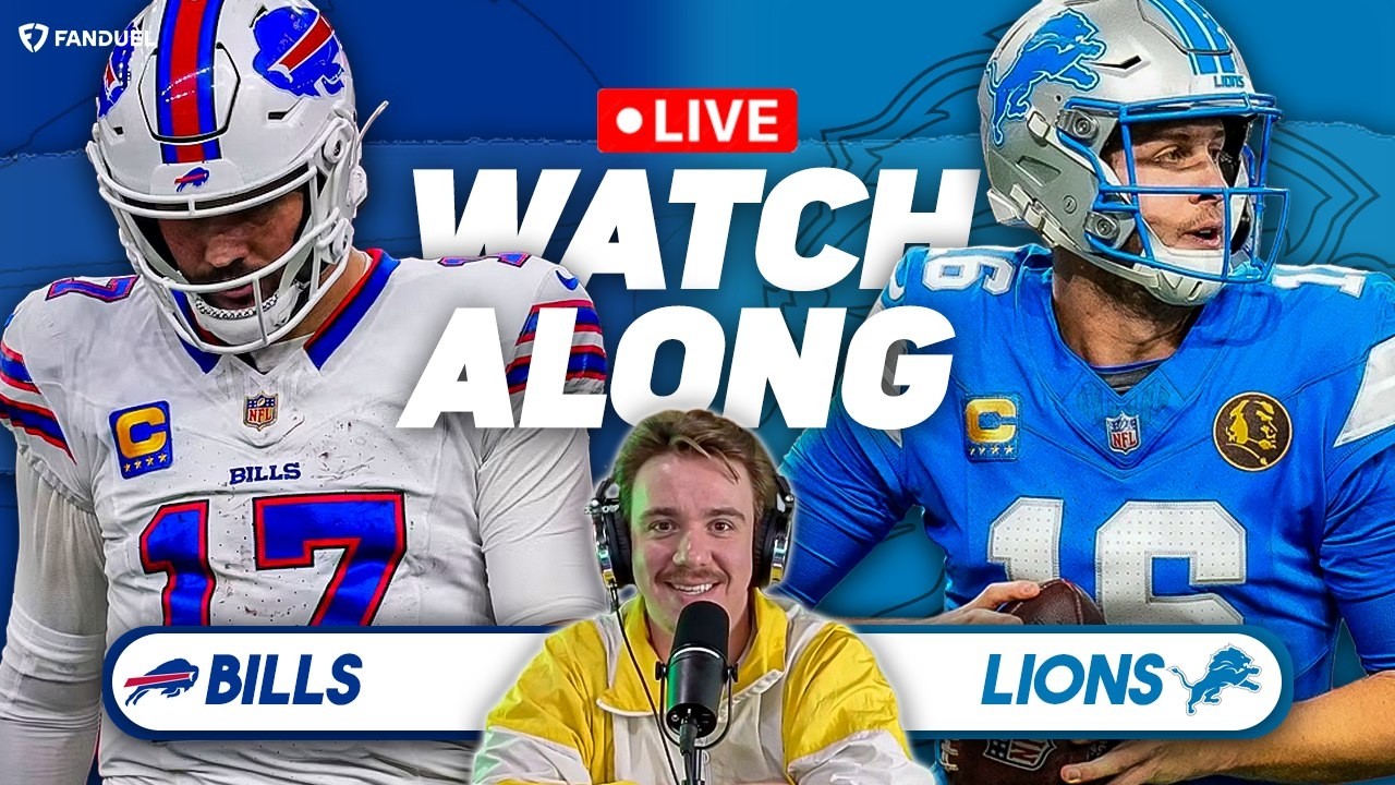 Detroit Lions vs. Buffalo Bills TNF Watch Along | Presented By FanDuel