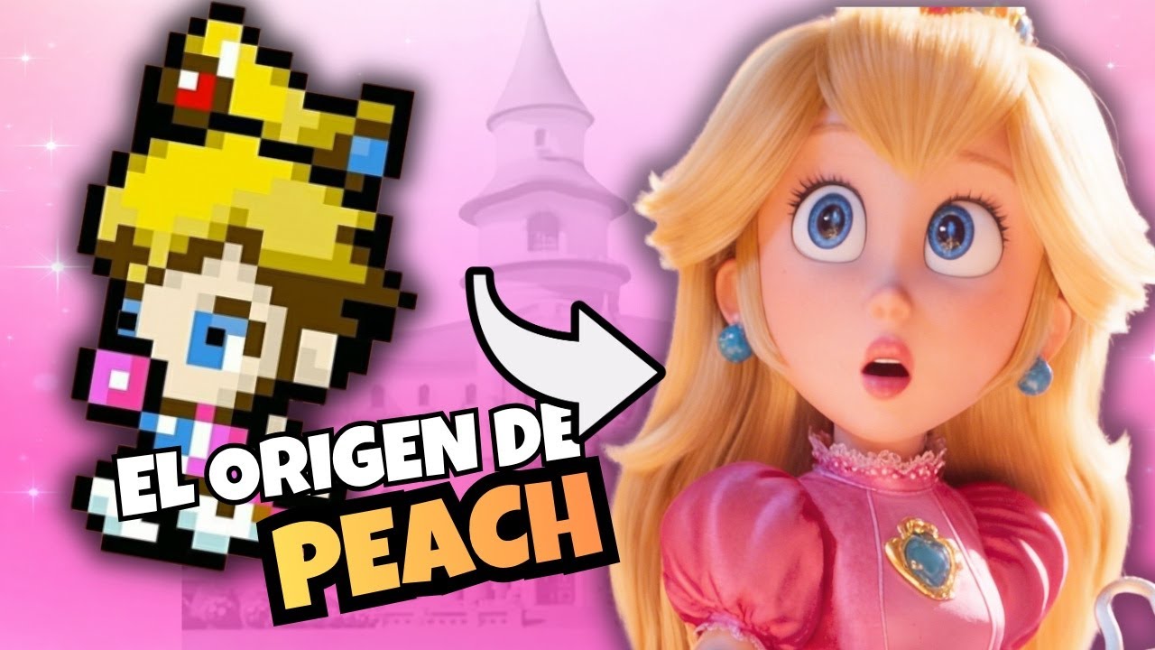 El ORIGEN SECRETO de la Princesa Peach que Nintendo OCULTÓ
