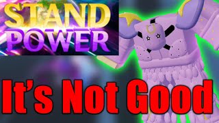 Stand Power(s) Doesn&#39;t Know What it Wants to Be