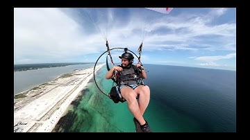Beach Paramotor Flight 2022: Insta360 1 Inch + GoPro