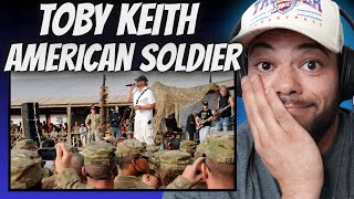 VETERANS DAY!| Toby Keith -  American Soldier At Kandahar Live REACTION