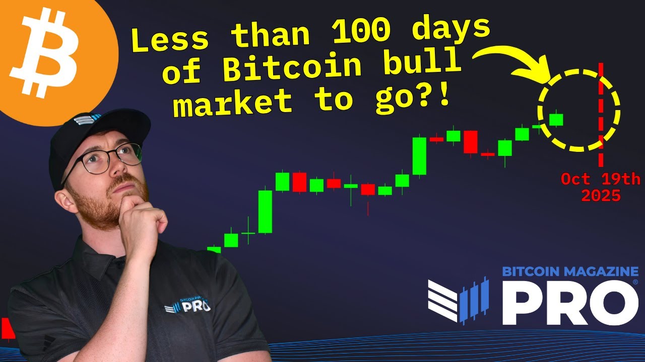 Why This Bitcoin Bull Market Might Have Less Than 100 Days Left