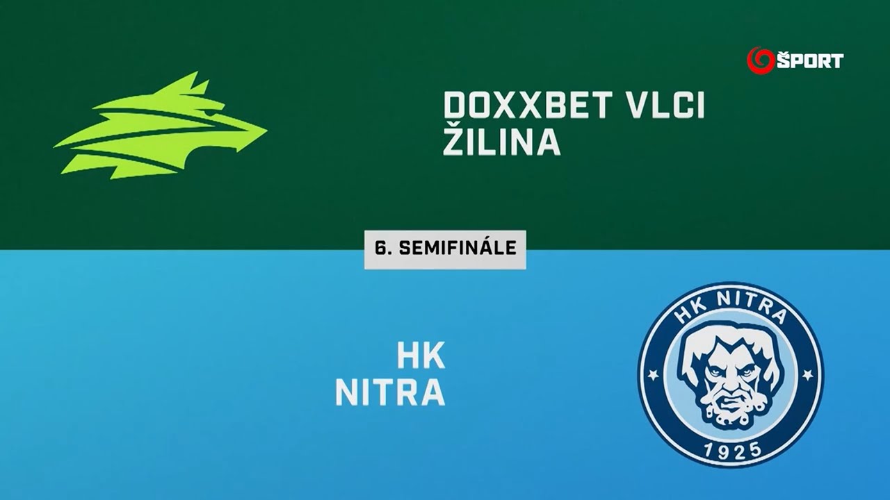 Semifinále play-off: DOXXbet Vlci Žilina - HK Nitra 3:2 pp, stav série 3:3