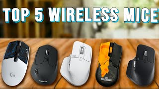 Top 5 Best Wireless Mouse 2024 Conquer Comfort, Speed & Budget !