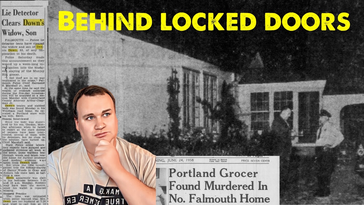 Found Murdered Behind Locked Doors | The 1958 Case of Dennis Down