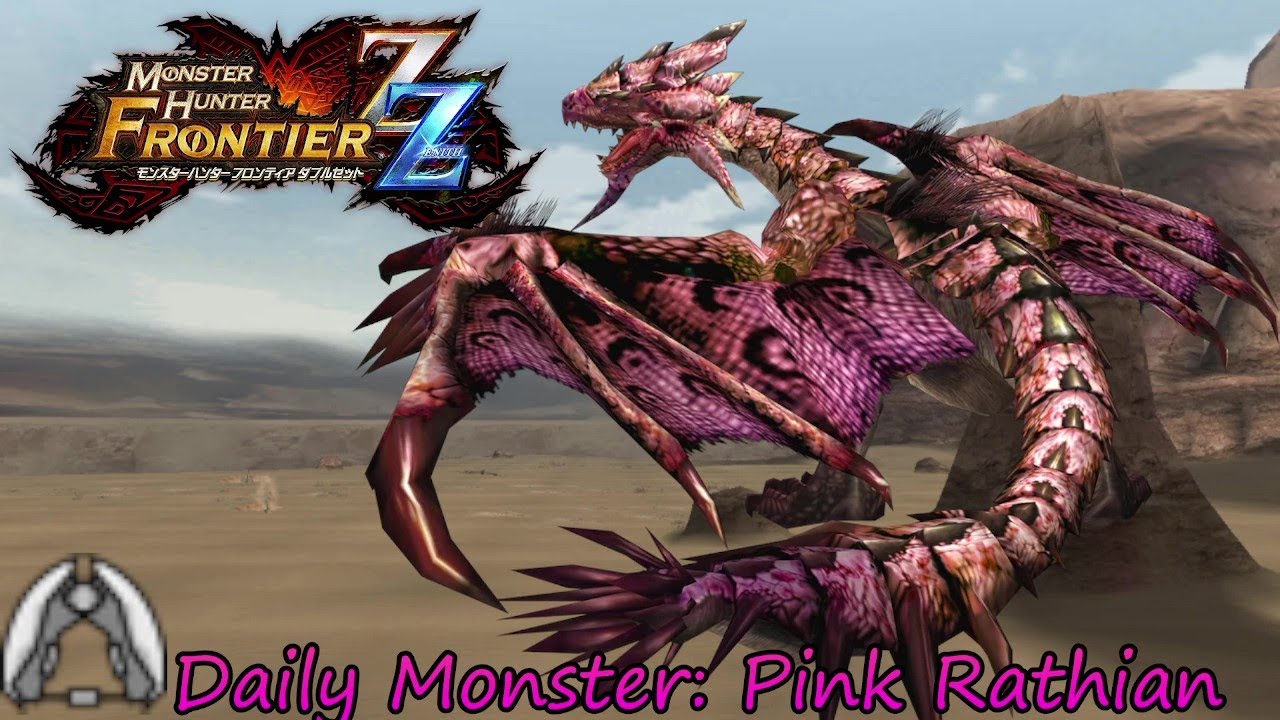 Daily Hunt #1 - Pink Rathian (MHFrontier ZZ)