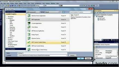 Working with Solution Explorer