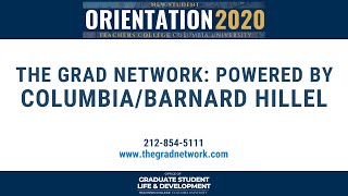 TC NSO 2020 Virtual Resource Fair: CU/Barnard Hillel