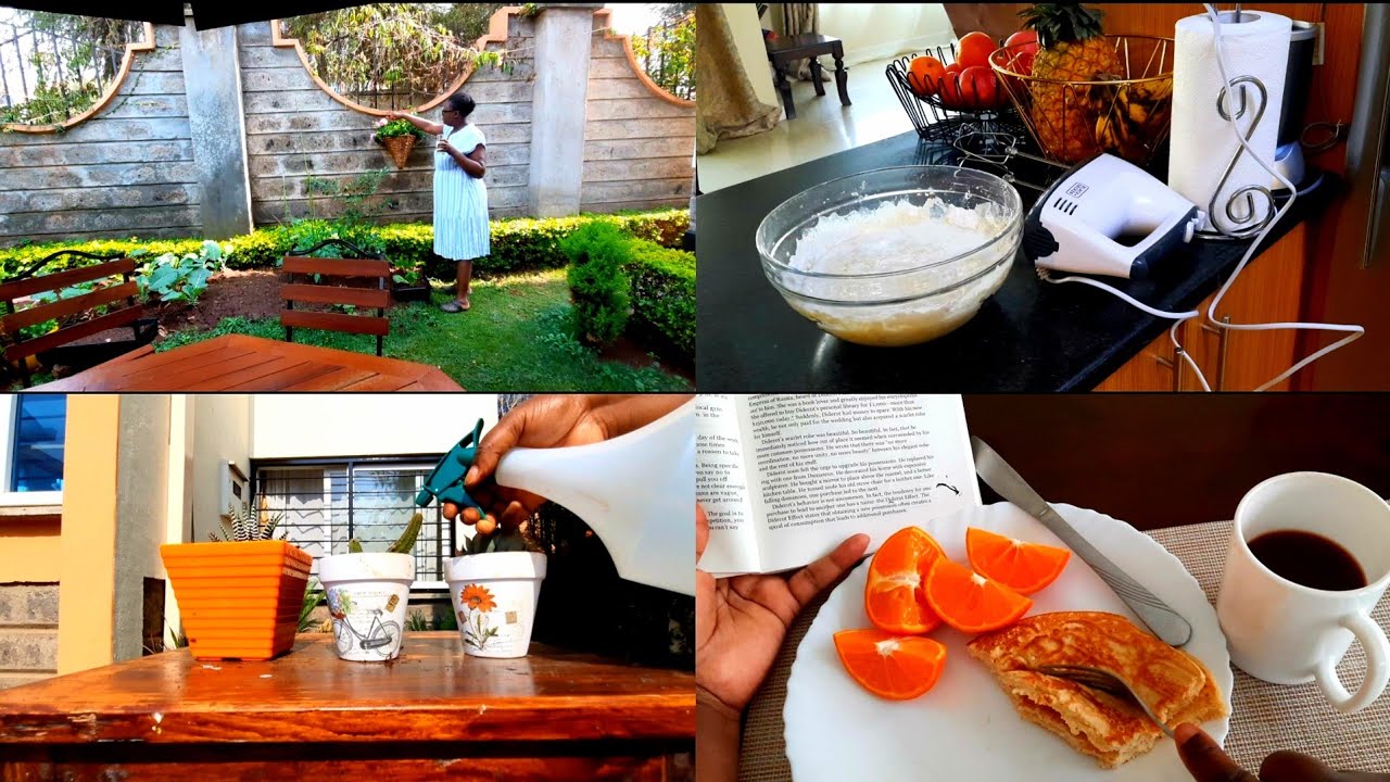 DAILY LIFE VLOG|what I eat in a day living in Africa|Potting succulents