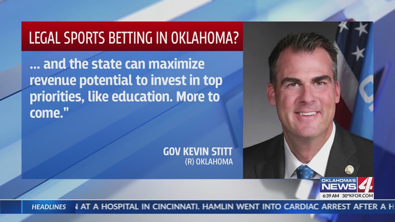 Stitt signals support for sports betting YouTube