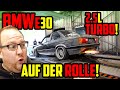 2,5 BAR / über 700PS! - Mehr gibt der TURBO nicht her! - BMW E30 2.5L Turbo!