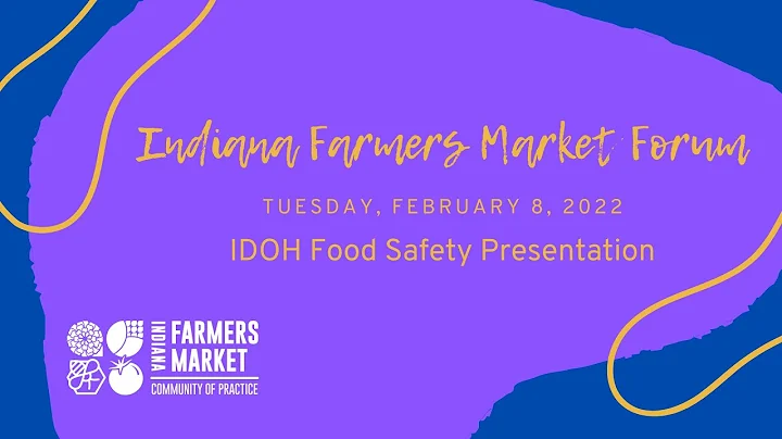 Indiana Department of Health Food Safety Presentat...