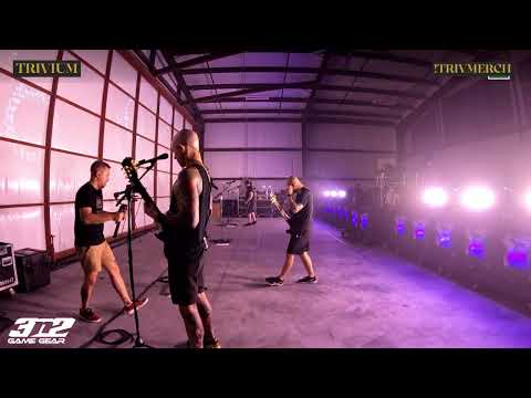@Trivium - 'Into The Mouth Of Hell We March' I Full Band Playthrough @ The Hangar
