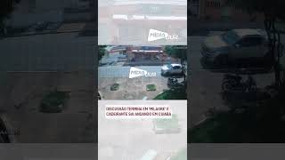 Discussão termina em ‘milagre’ e cadeirante sai andando em Cuiabá