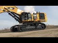 Caterpillar 6015b excavator fitting the bucket and the first loads  sotiriadis brothers