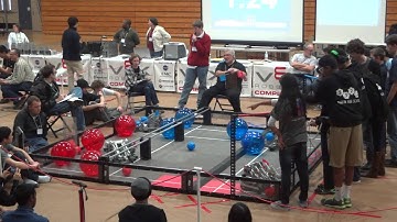 VEX Robotics Toss Up Tracy Quarter Finals Match 3-1 (A & B teams)