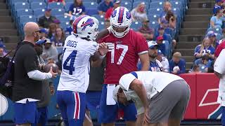 Josh Allen and Stefon Diggs just guys being dudes