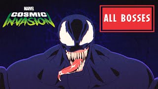 MARVEL Cosmic Invasion: ALL BOSSES & ENDING (No Commentary)